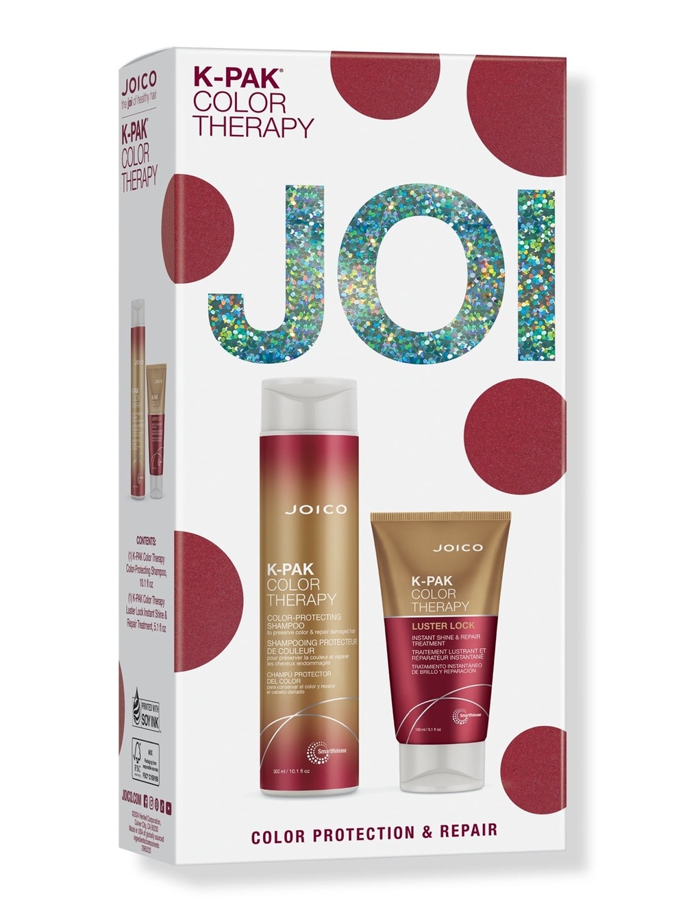 NWT Joico K-PAK Color Therapy Set - Red, Gold